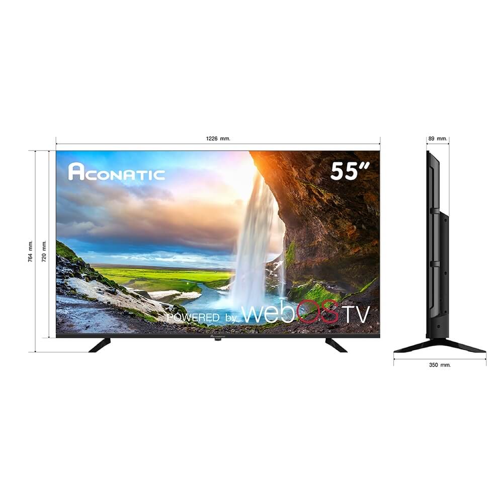 แอลอีดี ทีวี 55 นิ้ว Aconatic WebOS ทีวี 4K 55US900AN (รับประกัน 3 ปี) 